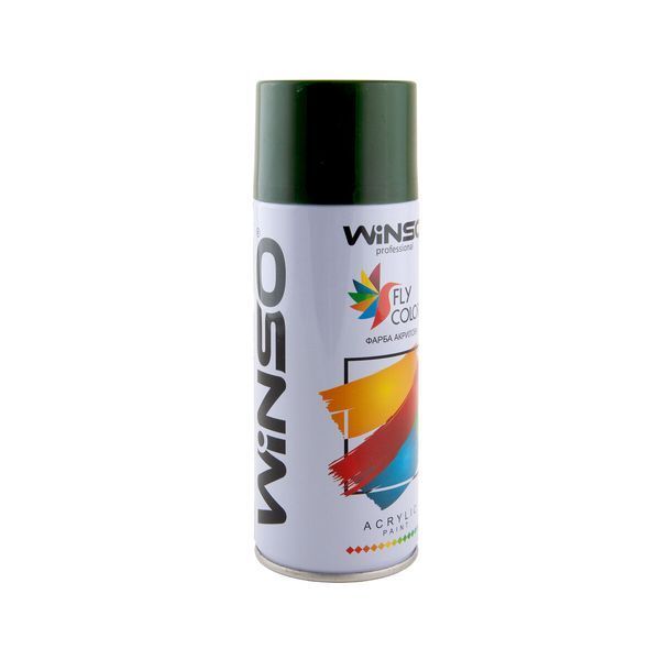 Фарба акрилова Winso Spray Темно-зелений 450мл 880180/544180 фото