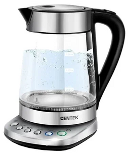 Электрочайник с подсветкой Sokany SK-09003 Electric Kettle 2200W 1,7l прозрачный чайник SK09003 фото