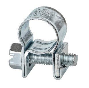 Хомут силовий оцинкований Mini 9мм &Oslash;8-10мм 50шт SIGMA (2507541) 2507541 фото