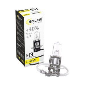 Галогенова лампа Solar H3 24V 70W PK22s Starlight +30% 2403 фото