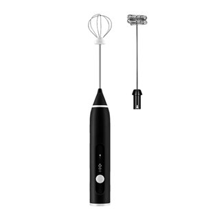 Спінювач молока Sokany SK1772B Hand Mixer USB 1200mAh Black збивалка для молока SK1772B фото