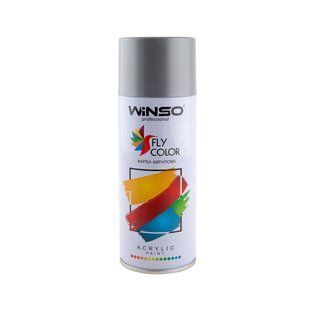 Краска акриловая Winso Spray Серебряно-серый 450мл 880340/544340 фото