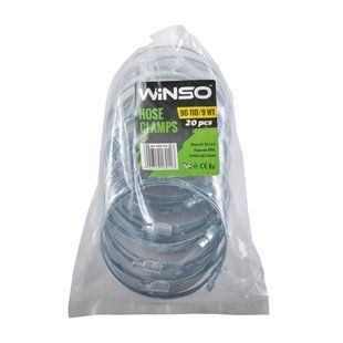 Хомуты Winso 90-110/W1, 9мм, 20шт 160110 фото