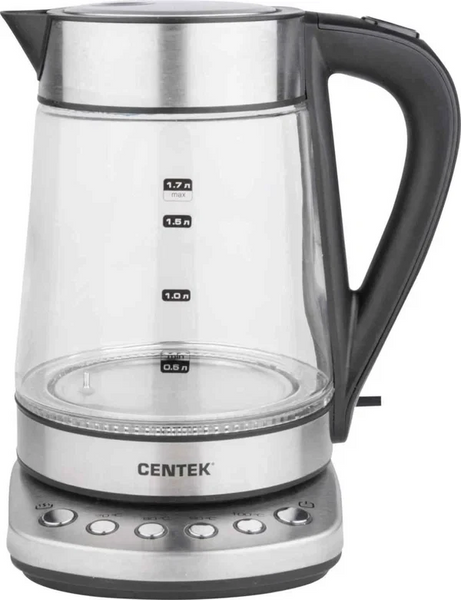 Електрочайник з підсвічуванням Sokany SK-09003 Electric Kettle 2200W 1,7l прозорий чайник SK09003 фото