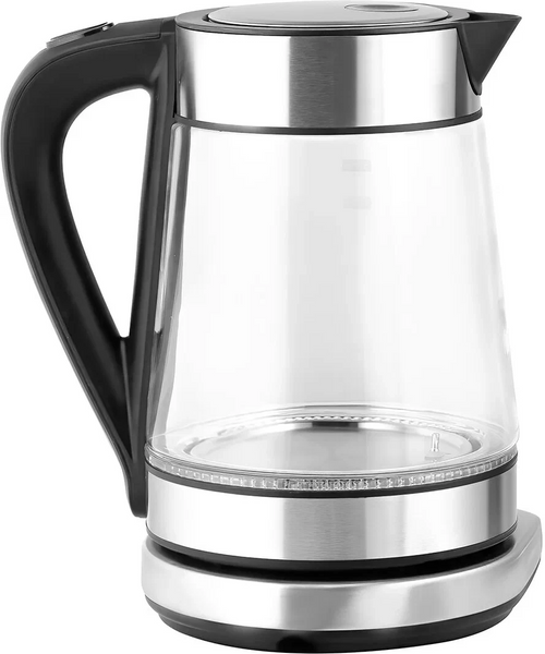 Електрочайник з підсвічуванням Sokany SK-09003 Electric Kettle 2200W 1,7l прозорий чайник SK09003 фото