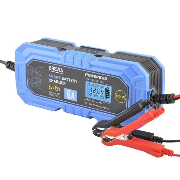 Зарядное устройство АКБ Brevia Power 6/12В 150А&middot;час 6А 20600EP фото