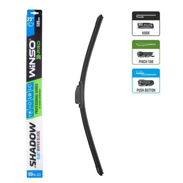 Бескаркасная щетка Winso Pro Shadow 23/580мм 117580 фото