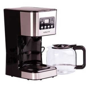 Кофеварка капельная Sokany CM-121E Coffee Maker 950W 1.5l электрокофеварка CM121E фото