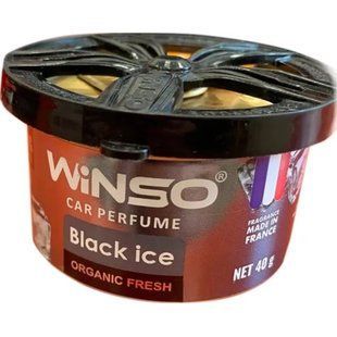 Ароматизатор Winso Organic Fresh Black Ice гелевий 40г 535970 фото