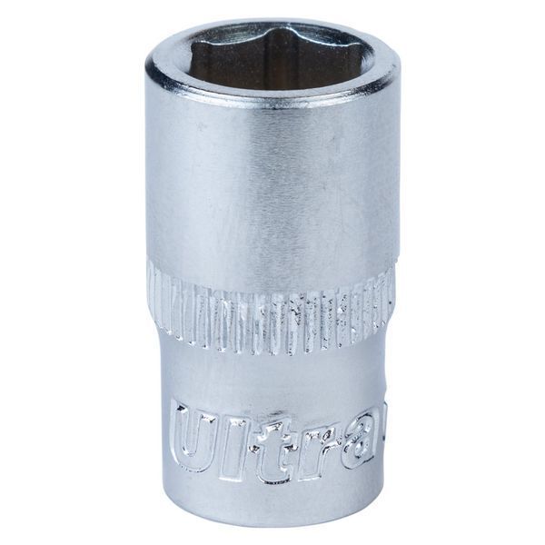 Насадка шестигранная короткая 1/4" 9мм CrV ULTRA (6060092) 6060092 фото