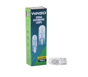 Лампа накаливания Winso 24V W5W 5W W2.1x9.5d, 10шт 725230 фото
