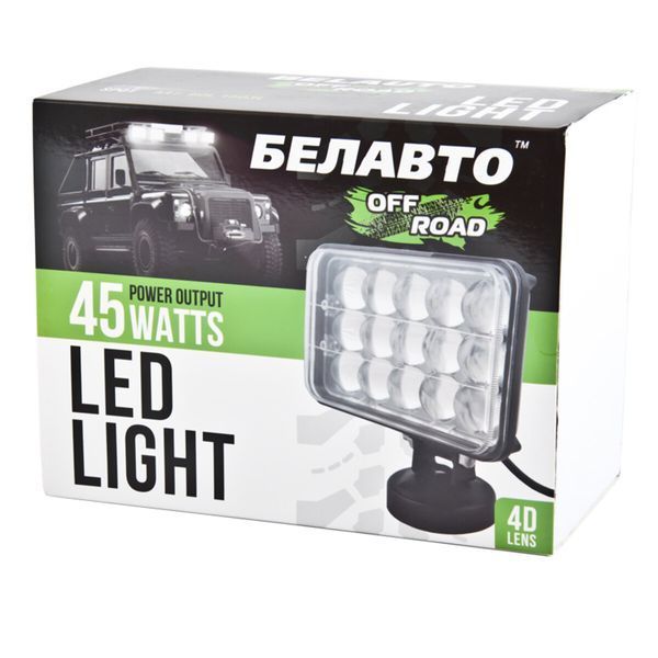Автолампа світлодіодна Belauto Epistar Spot LED (15*3w) BOL1503L фото