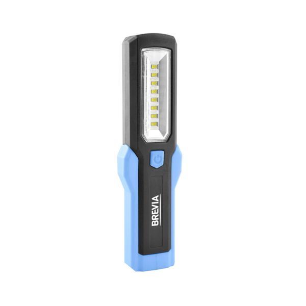 Фонарь инспекционный Brevia LED 8SMD+1W LED 300lm, 3xAA 11310 фото