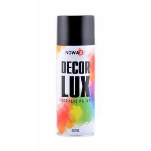 Краска акриловая Nowax Spray Черный глянец 450мл NX48010/NX65010 фото