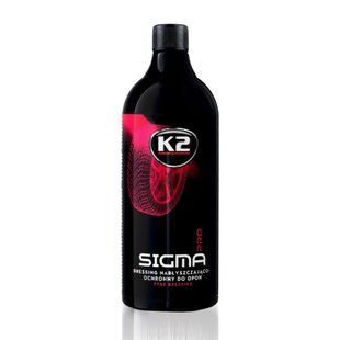 Средство для полировки и ухода за шинами K2 Sigma Pro 1л D1101 фото