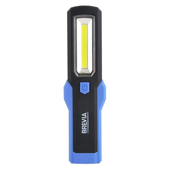 Фонарь инспекционный Brevia LED 3W COB+1W LED 300lm, 3xAA 11440 фото