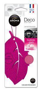 Ароматизатор Aroma Car Deco Leaf Bubble Gum сухий 92701 фото