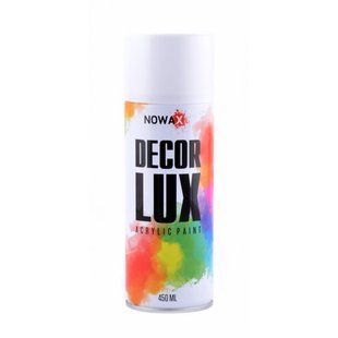 Краска акриловая Nowax Spray Белый глянец 450мл NX48012/NX65012 фото