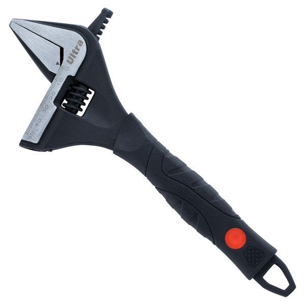 Ключ разводной с тонкими губками 255мм, 0-50мм CrV ULTRA (4100132) 4100132 фото