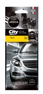 Ароматизатор Aroma Car City Card Black сухий 92667 фото