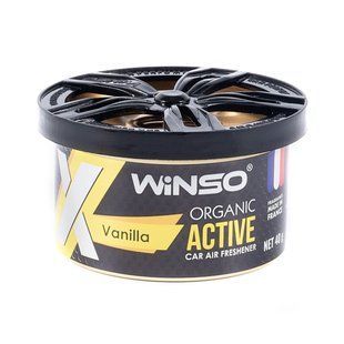 Ароматизатор Winso X Active Organic Vanilla гелевый 40г 533730 фото