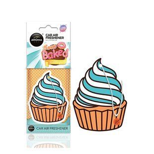 Ароматизатор Aroma Car Cellulose Sweets - Bakery Blue сухий 83395 фото
