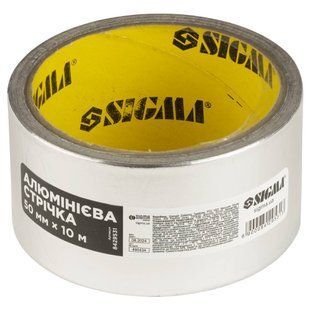 Лента алюминиевая 50мм&times;10м SIGMA (8429531) 8429531 фото