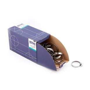 Хомуты Norma оцинкованные 30-45/W1, 9мм C7, 100шт 0126 7565 037 фото