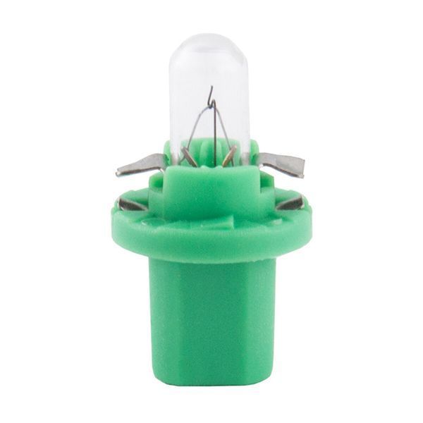 Лампа накаливания Brevia BAX 12V 2W B8,5d Green CP, 10шт 12336C фото