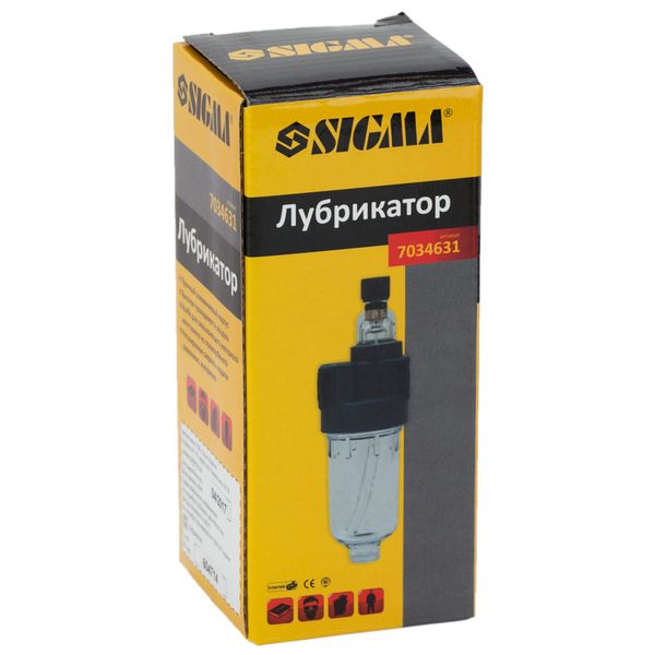 Лубрикатор 500 л/мин 1/4" SIGMA (7034631) 7034631 фото