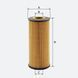 Фильтр масляный Molder Filter OFX 33D (WL7008, OX143DEco, HU7262X) OFX33D фото 3