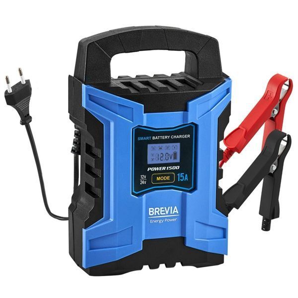 Зарядное устройство АКБ Brevia Power 12/24В 300А&middot;час 15А 21500EP фото