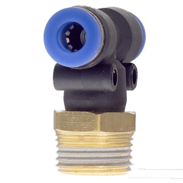 Штуцер цанговый Т &Oslash;6мм МТ 3/8" SIGMA (7027341) 7027341 фото