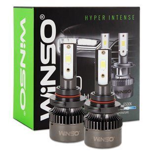 Автолампа Winso LED HВ3(9005) 12/24V 50Вт 5000Лм 6500K CSP3570 2шт 794500 фото