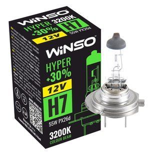 Галогеновая лампа Winso H7 12V 55W PX26d HYPER +30% 712700 фото
