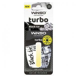 Ароматизатор з капсулою Winso Turbo Black Ice 532690 фото