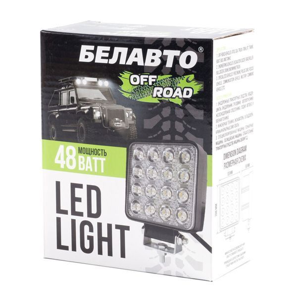 Автолампы светодиодная Belauto Epistar Flood LED (16*3w) BOL1803F фото