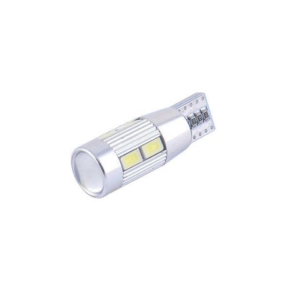 Автолампа Solar LED 12V T10 W2.1x9.5d 10SMD white, 2шт SL1348 SL1348 фото