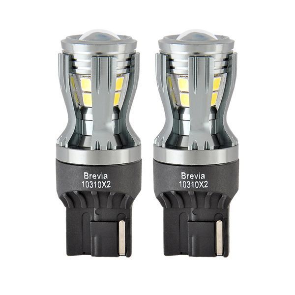 Автолампа Brevia PowerPro LED W21W 350Lm 14x2835SMD 12/24V CANbus, 2шт 10310X2 фото