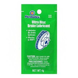 Смазка суппорта дисковых тормозов Permatex Ultra Disc Brake Lubricant 4г 09977 фото