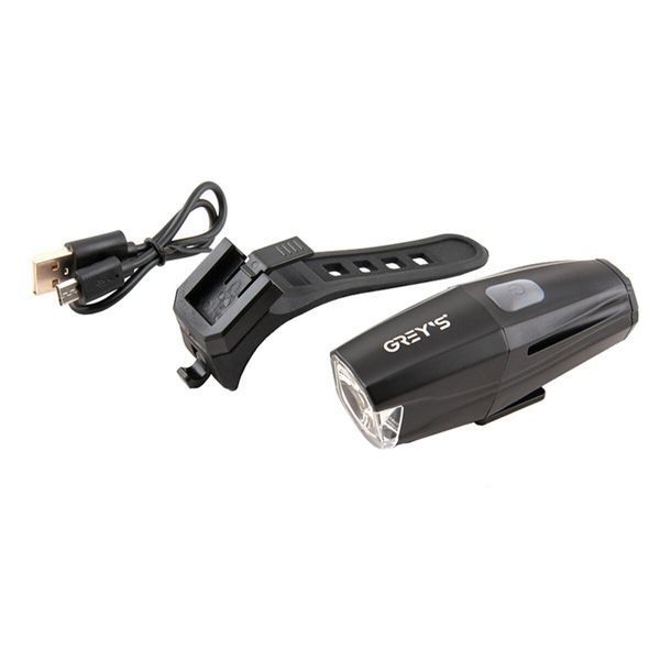 Ліхтарик на велосипед Grey's LED 1xCree XP-G 400lm 1400mAh microUSB GR10110 фото