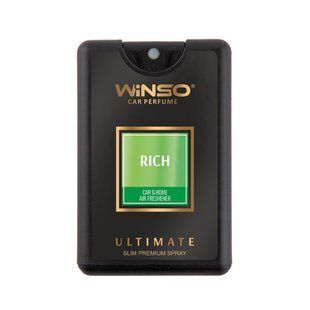 Освіжувач повітря Winso Ultimate Slim Sprey спрей 18мл - Rich 537130 фото