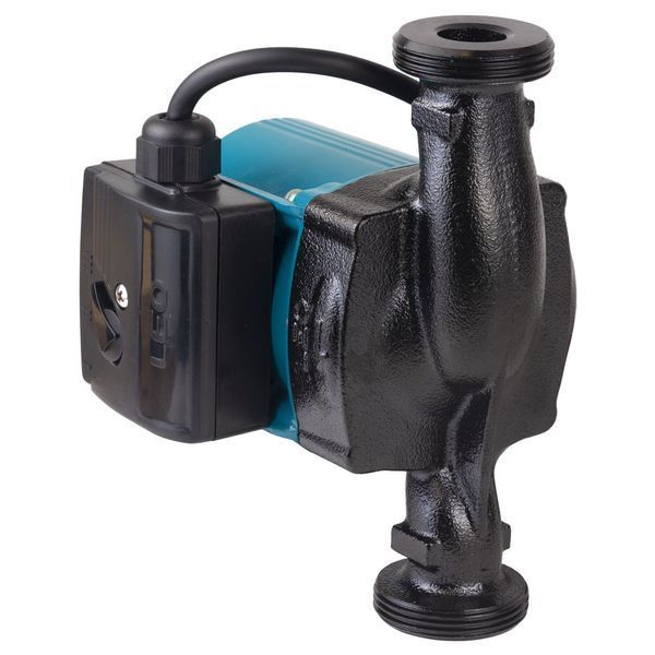 Насос циркуляційний 96Вт Hmax 6м Qmax 66л/хв &Oslash;1&frac12;" 180мм+гайки &Oslash;1" LEO 3.0 LRP25-60/180 (774432) 774432 фото