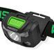 Фонарь налобный Winso Pro 250Lm, 5W XPG, 3xAAA/1200mAh в комплекте, с сенсором белый/красный 751200 фото 4