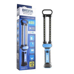 Фонарь инспекционный Brevia LED 24SMD 40см 400lm 2000mAh microUSB 11370 фото