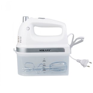 Міксер ручний Sokany SK6631W Hand Mixer Blender 400W міксер SK6631W фото