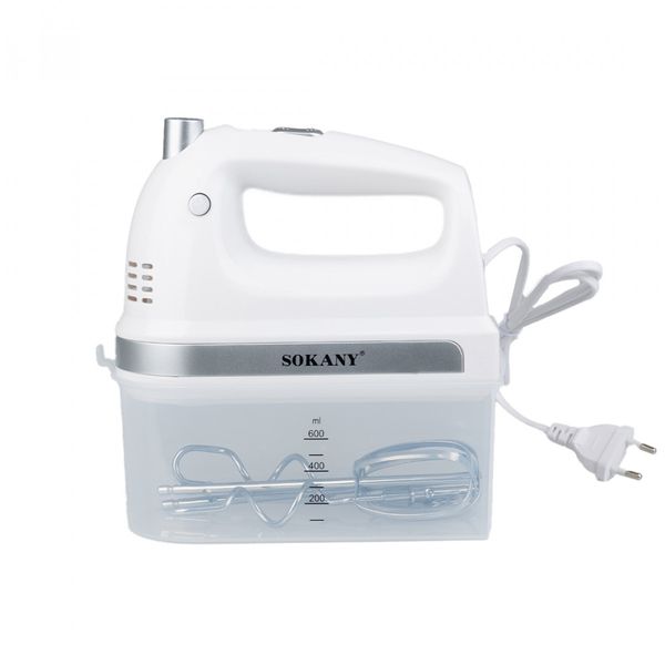 Миксер ручной Sokany SK-6631 Hand Mixer Blender 400W миксер SK6631W фото