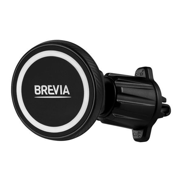 Тримач телефону автомобільний Brevia AirVent Ultra MagCircle на дефлектор, магнітний Magsafe 48010 фото