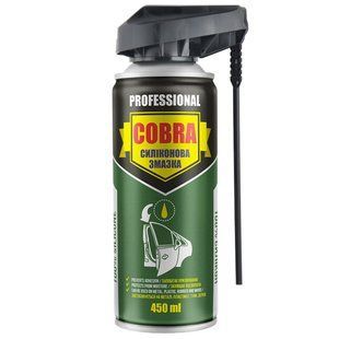 Смазка силиконовая Nowax Silicone Spray Professional Cobra 450 мл NX45700 фото