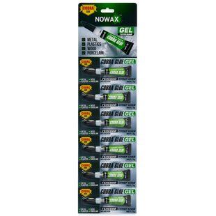 Суперклей Nowax Cobra Glue Gel 6шт 3г NX49309 фото